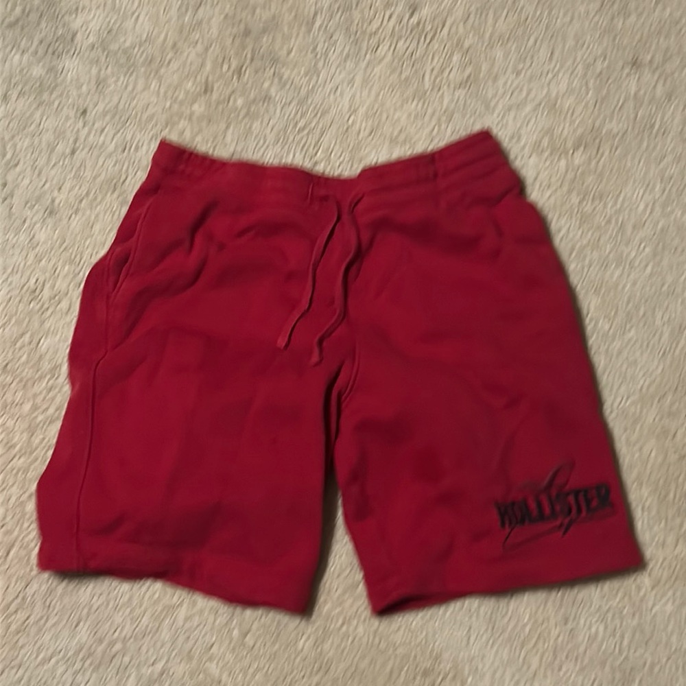 Hollister red shorts